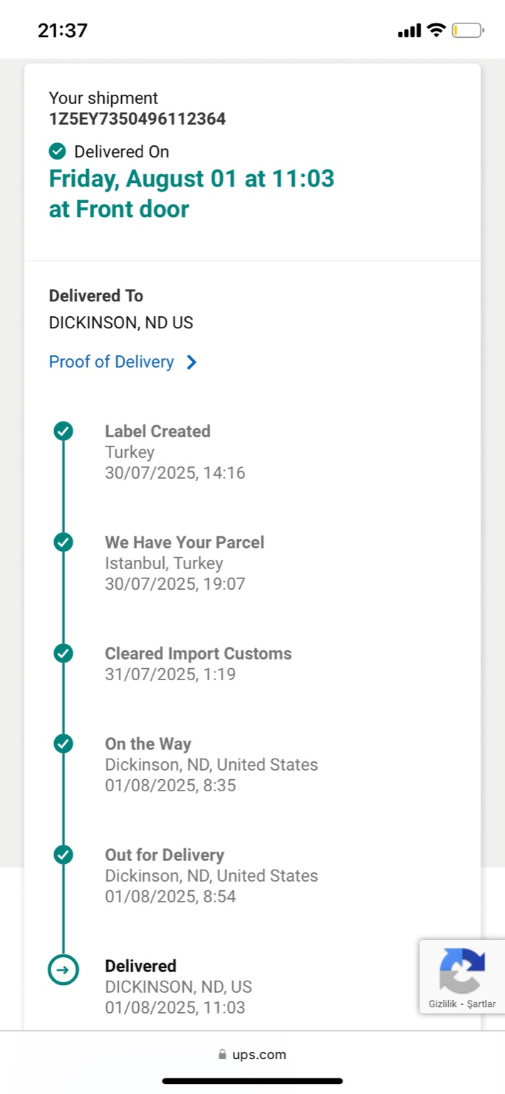 North Dakota Delivery