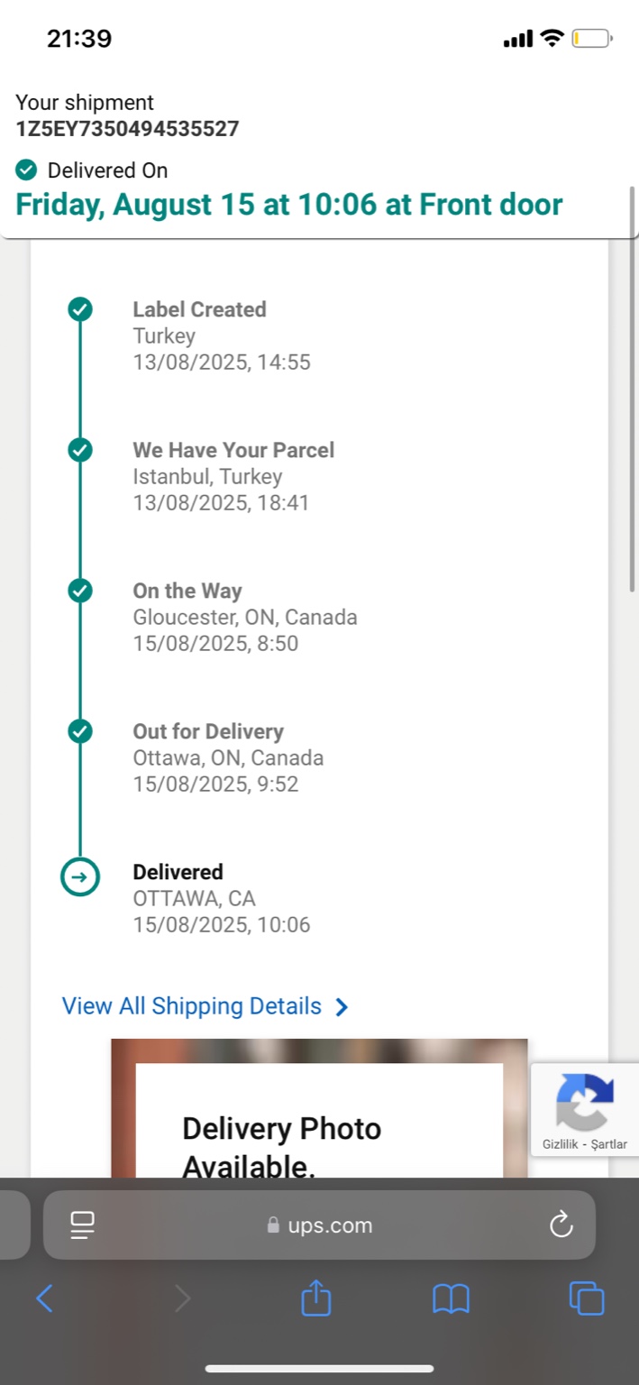 Ottawa Delivery